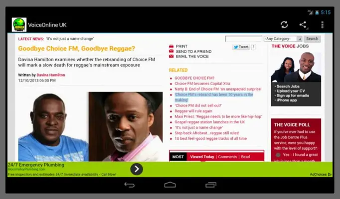 Jamaica News & Video android App screenshot 1