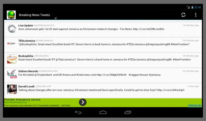 Jamaica News & Video android App screenshot 2